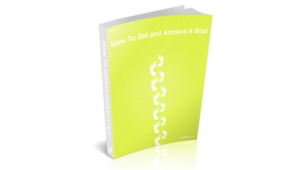 How To Set And Achieve A Goal PDF Book
