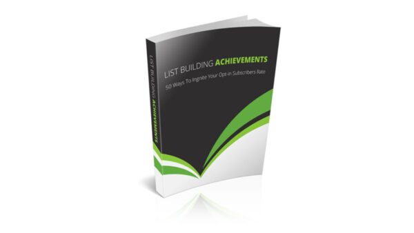 List Building Achievements PDF Book