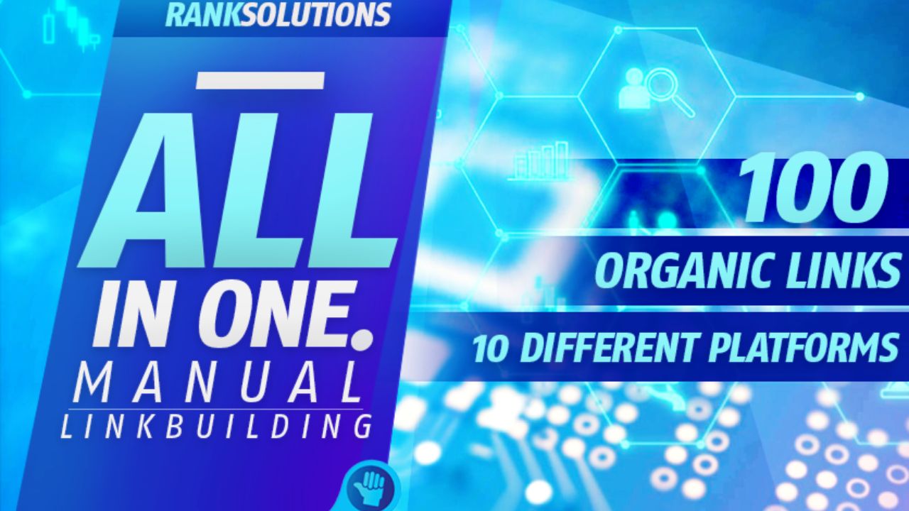 All In One Manual SEO Link Building Package