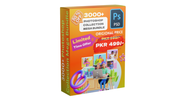 3000+ Photoshop Collection Mega Bundle
