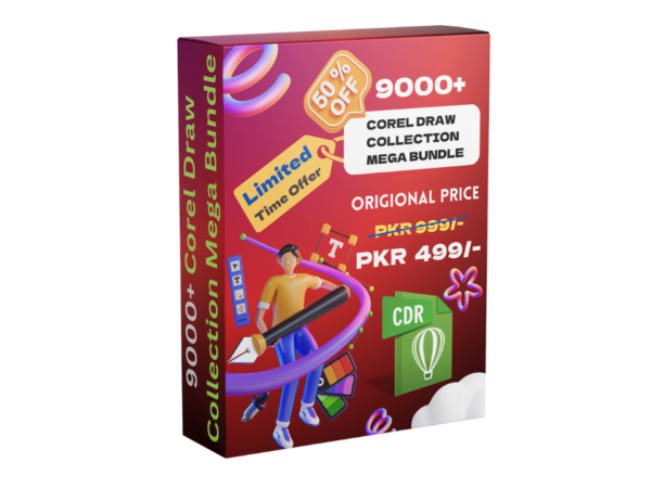 9000+ Corel Draw Collection Mega Bundle