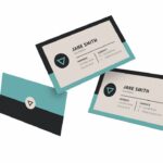 Black And Blue Business Card