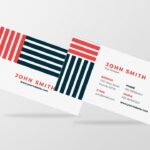 Black And Red Business Card
