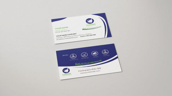 Cleaning Company Business Card
