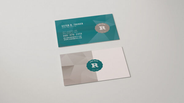 Horizontal Ringo Media Business Card