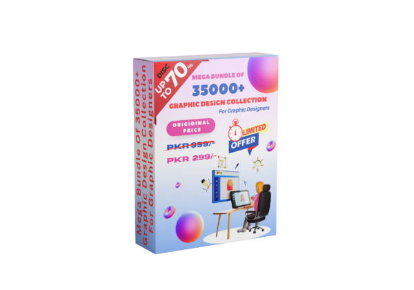 Mega Bundle Of 35000+ Graphic Design Collection For Graphic Designers