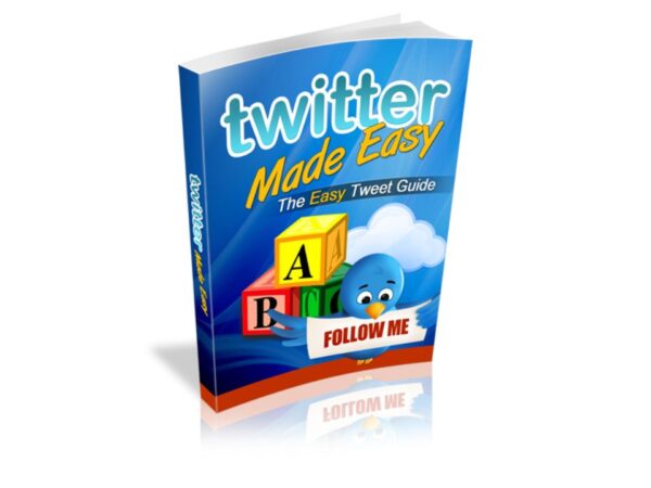 Introducing Twitter Made Easy - The Easy Tweet Guide. In This Ebook, You Will Discover The Topics About Twitter Basics Know The Difference Between Posting And Spamming Be Clear On What You Are Promoting Communicate With Others To Convey Professionalism Learn How To Participate With The Community Learn How To Make The Most Of Your Account And Profile Avoid Over Promoting Follow And Use Relevant Tweets Pages: 9