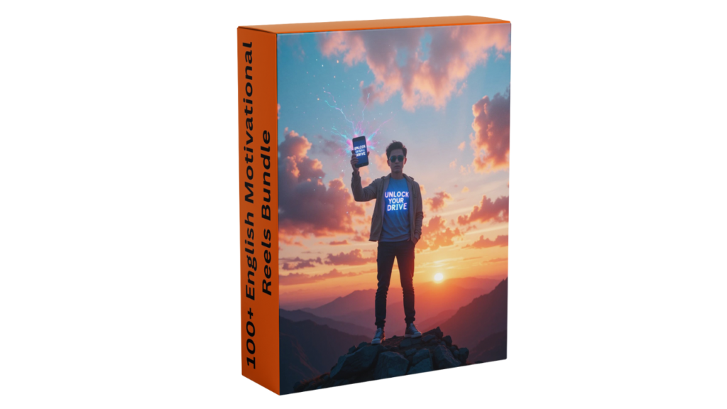 100+ English Motivational Reels Bundle